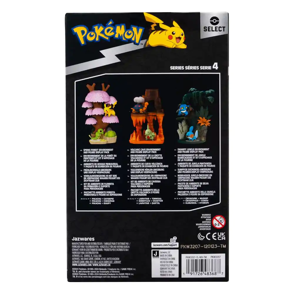 Set mediu Pokémon Pădure de Primăvară & Caterpie & Pikachu poza produsului