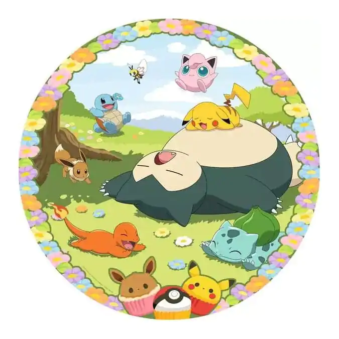 Puzzle rotund Pokémon Floral (500 piese) poza produsului