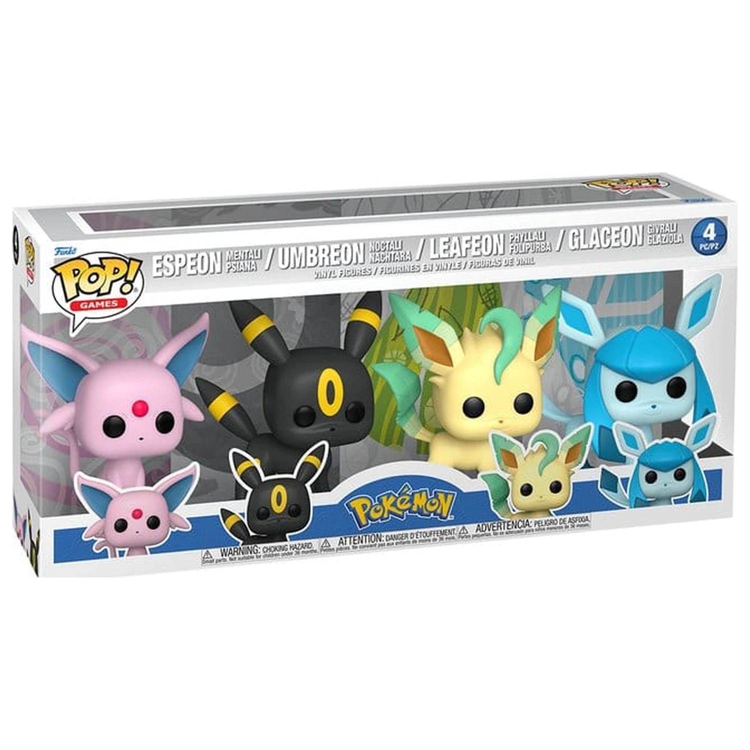 Pokemon Funko POP! Figurina de Vinil Pachet de 4 Eeveelutions #2 Bundle 9 cm poza produsului