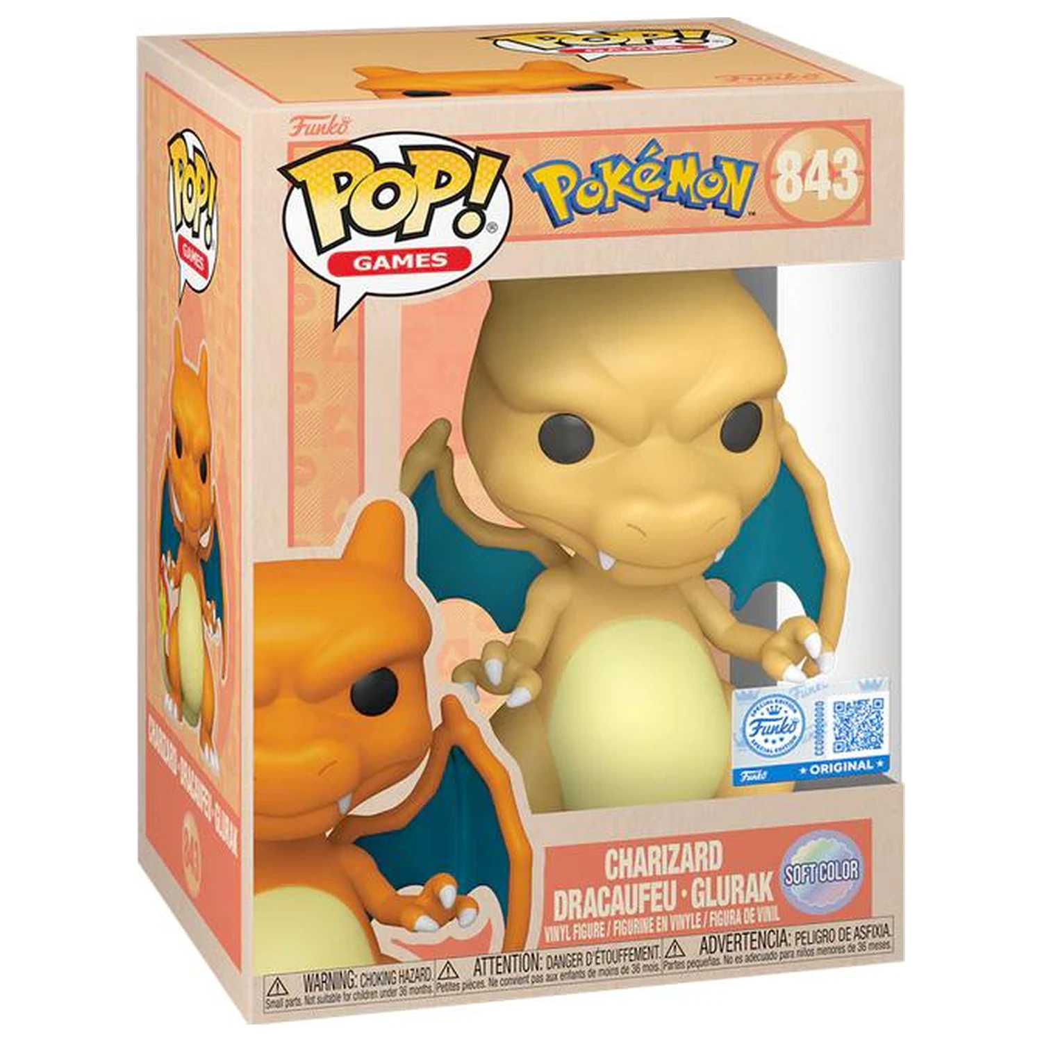 Pokémon Funko POP! figurina Charizard (Soft Color) poza produsului