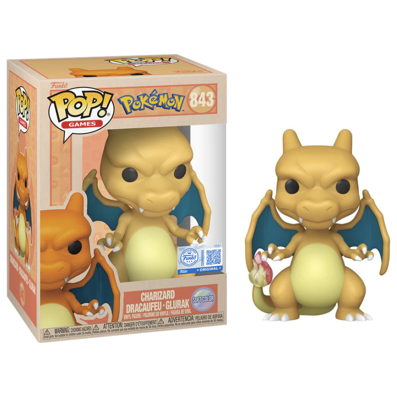 Pokémon Funko POP! figurina Charizard (Soft Color) poza produsului