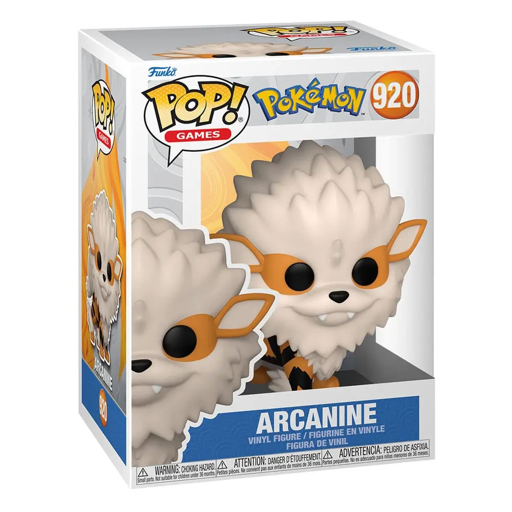 Pokemon POP! Jocuri Figurina Vinyl Arcanine (EMEA) 9 cm poza produsului