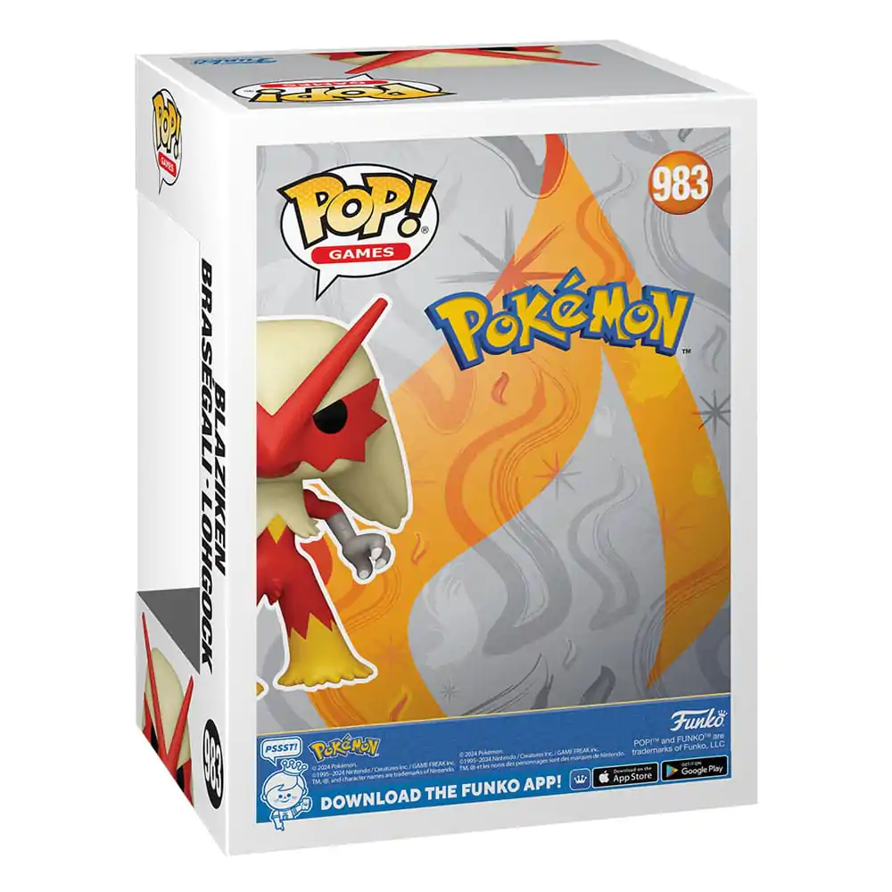 Pokemon Funko POP! Games Figurina de vinil Blaziken(EMEA) 9 cm poza produsului