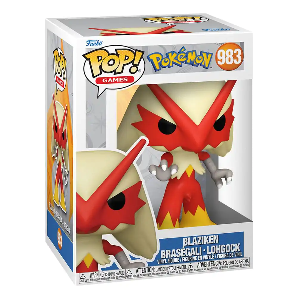 Pokemon Funko POP! Games Figurina de vinil Blaziken(EMEA) 9 cm poza produsului