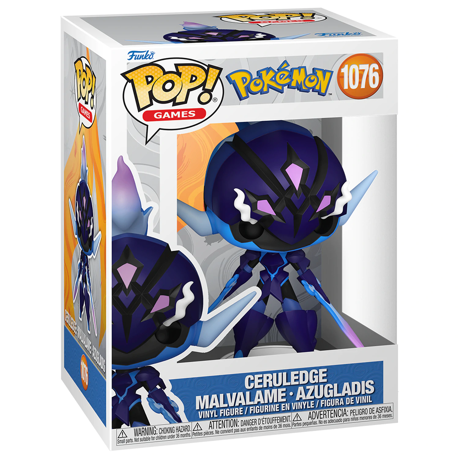 Pokemon Funko POP! Games Figurina Vinyl Ceruledge 9 cm poza produsului