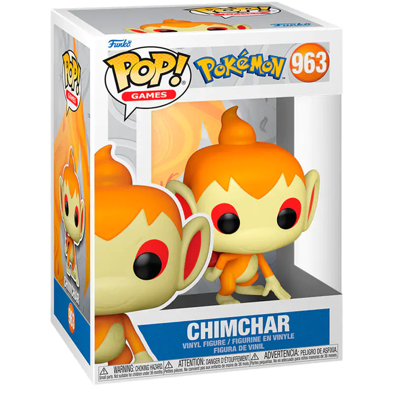 Pokemon Funko POP! Games Figurina Vinil Chimchar (EMEA) 9 cm poza produsului