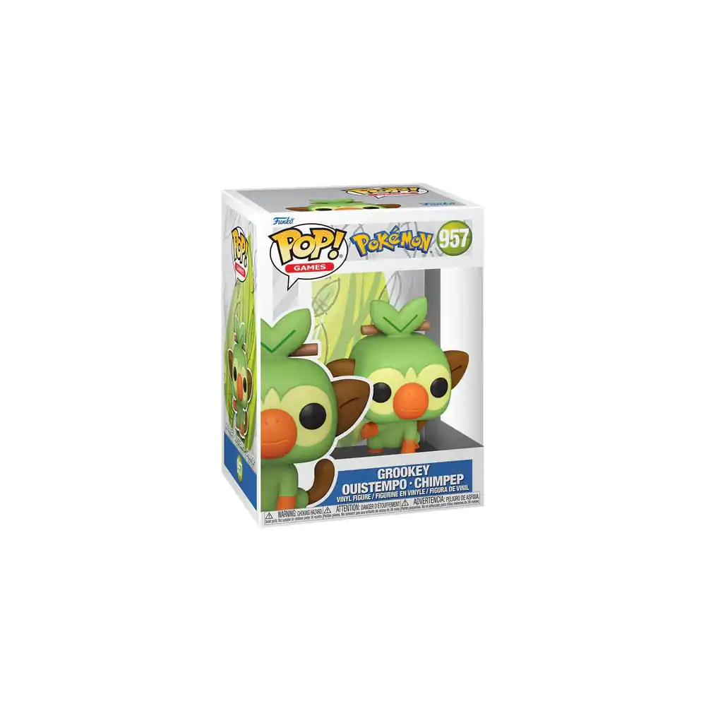 Pokemon POP! Games Figurină Vinil Grookey (EMEA) 9 cm poza produsului