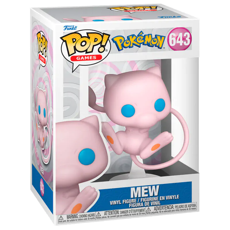 Pokemon POP! Games Figurina de Vinil Mew(EMEA) 9 cm poza produsului