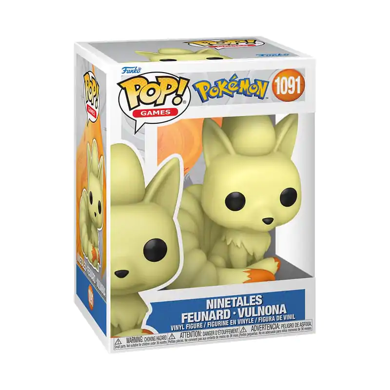 Pokemon Funko POP! Games Figurina de vinil Ninetales 9 cm poza produsului