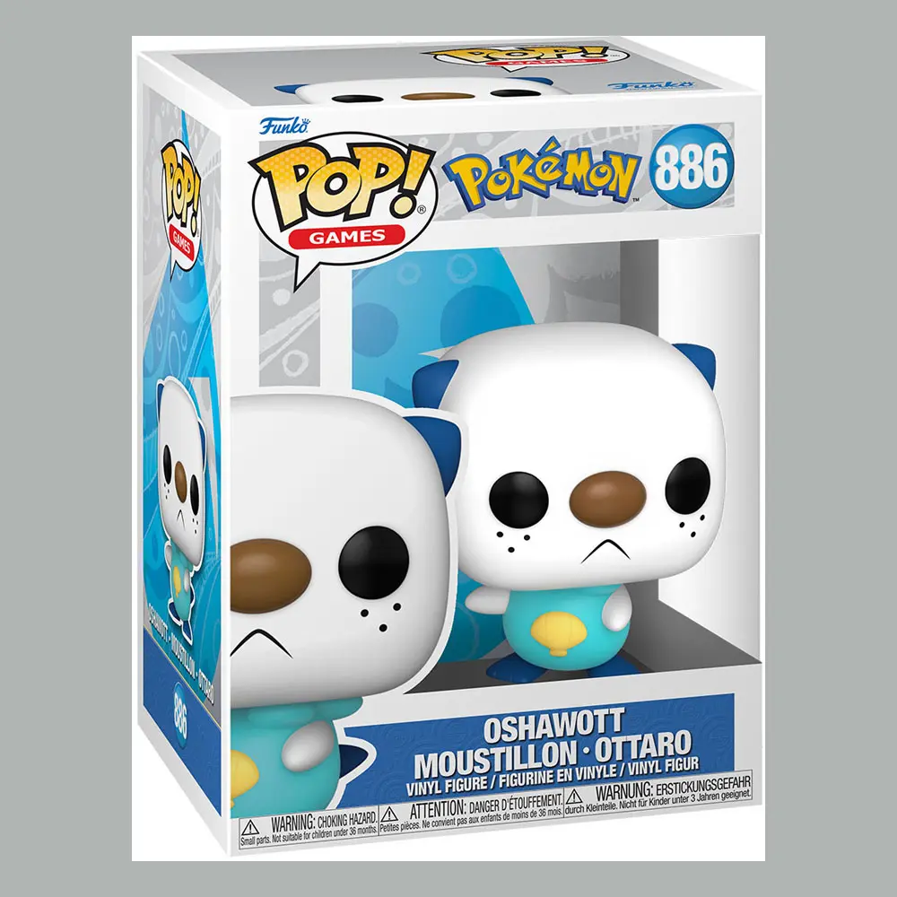 Pokemon POP! Games Figurina Vinyl Oshawott (EMEA) 9 cm poza produsului