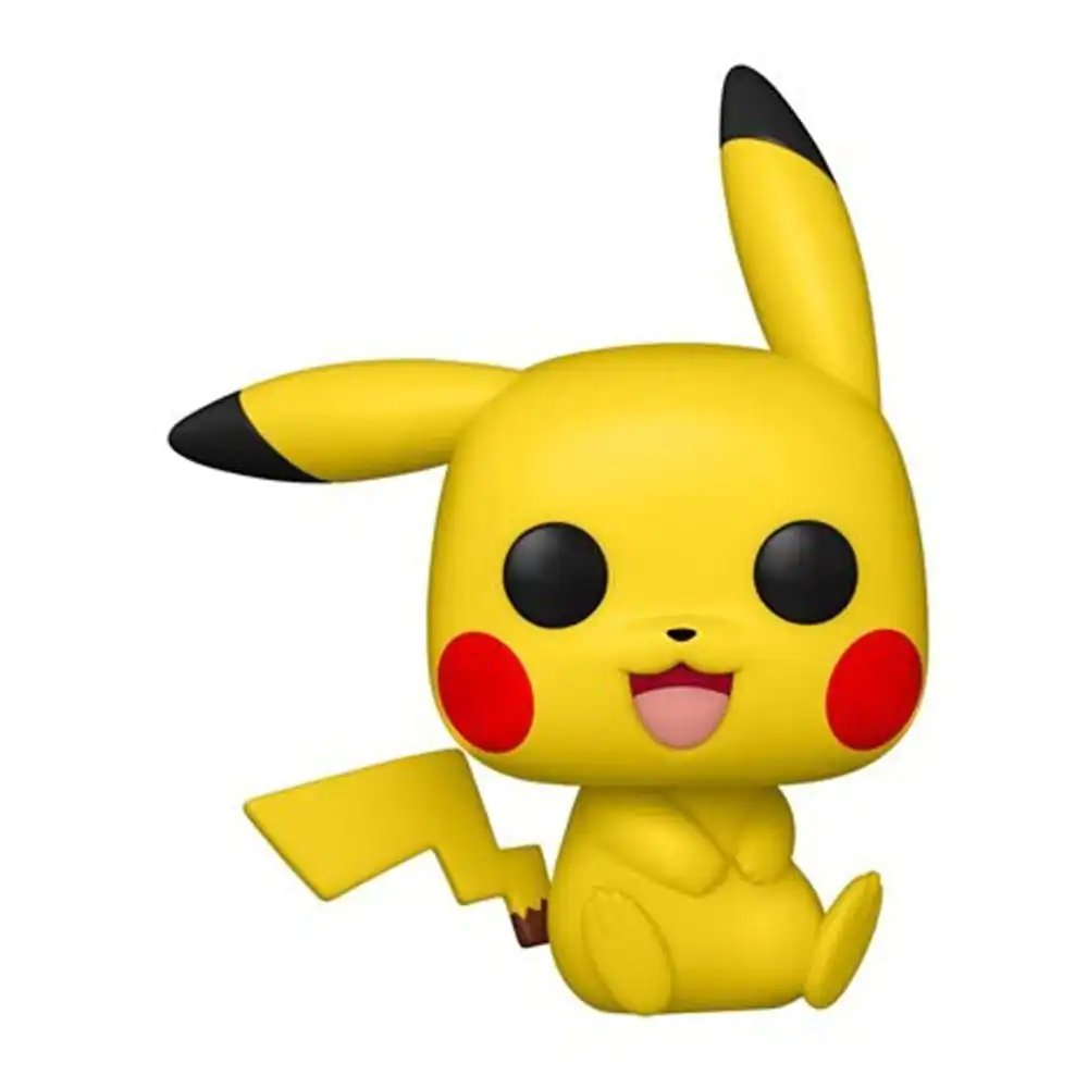 Pokémon Funko POP! Games Figurina de vinil Pikachu Șezând 9 cm poza produsului