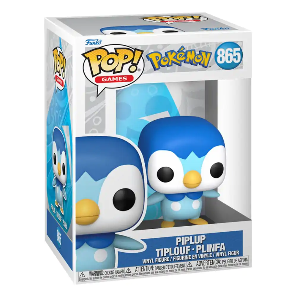 Pokemon POP! Jocuri Figurina Vinyl Piplup (EMEA) 9 cm poza produsului