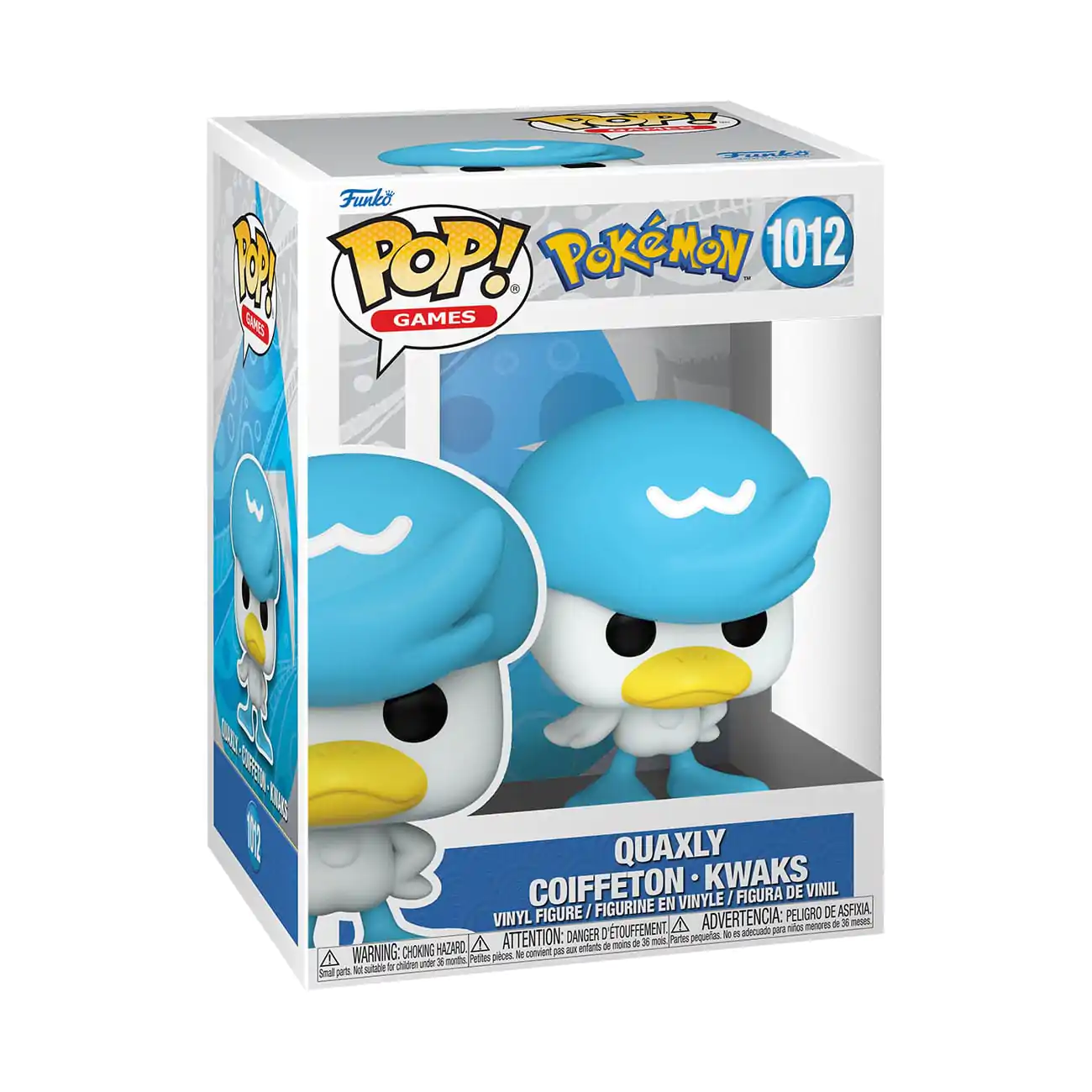 Pokemon Funko POP! Games Figurina de Vinil Quaxly(EMEA) 9 cm poza produsului