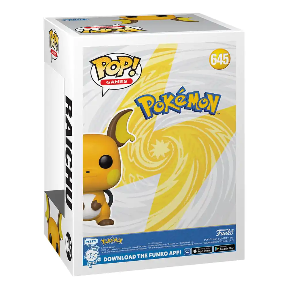 Pokemon POP! Jocuri Figurina Vinyl Raichu (EMEA) 9 cm poza produsului