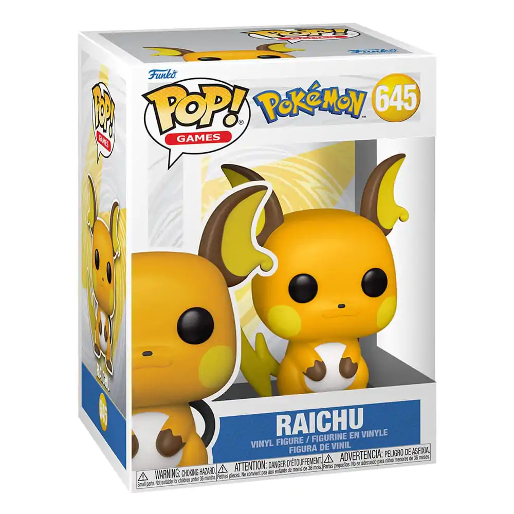 Pokemon POP! Jocuri Figurina Vinyl Raichu (EMEA) 9 cm poza produsului