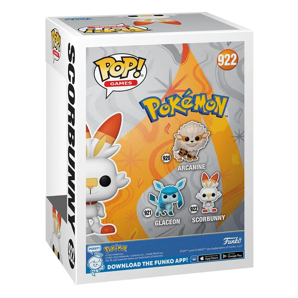 Pokemon POP! Games Figurina Vinyl Scorbunny (EMEA) 9 cm poza produsului