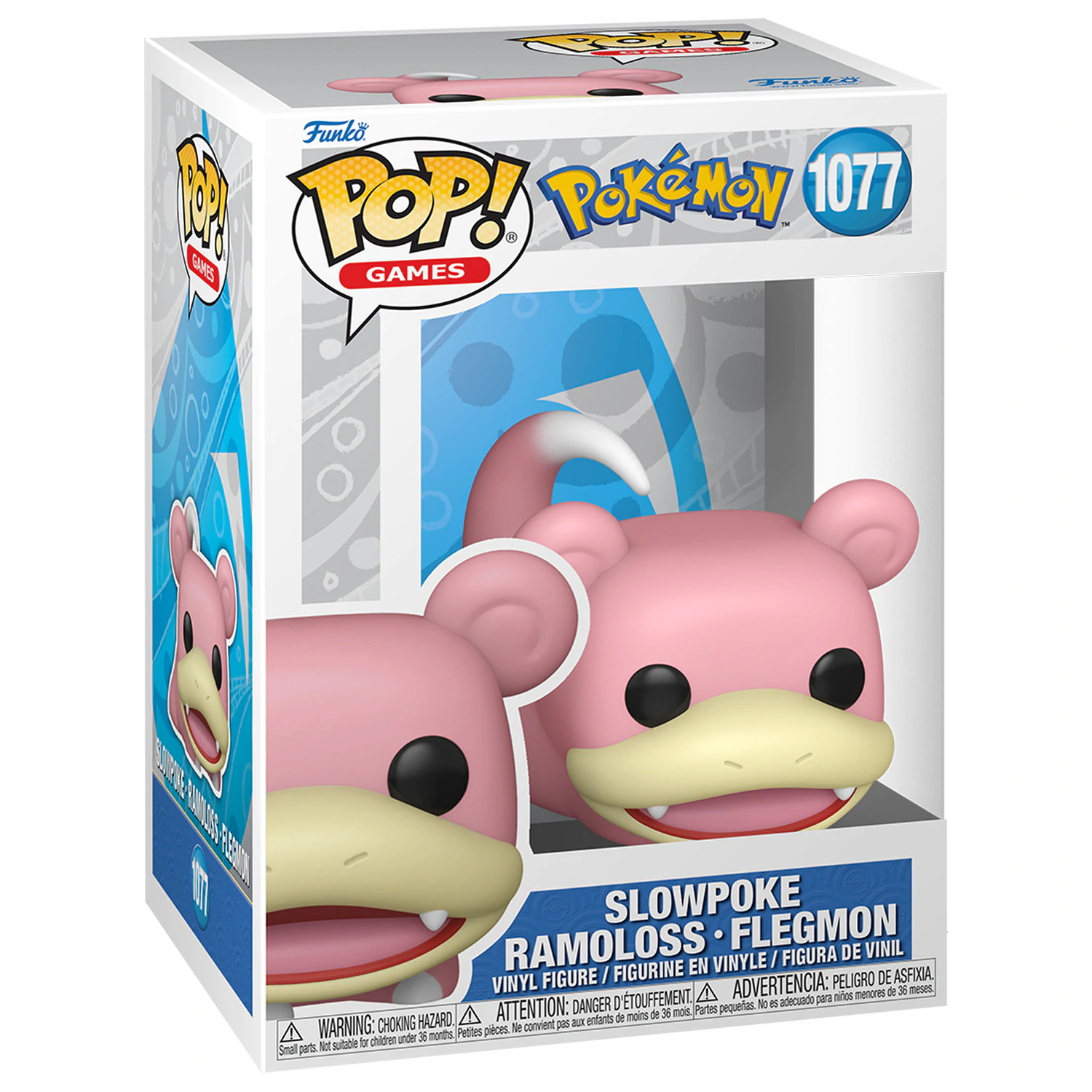 Pokemon Funko POP! Games Figurina Vinyl Slowpoke 9 cm poza produsului