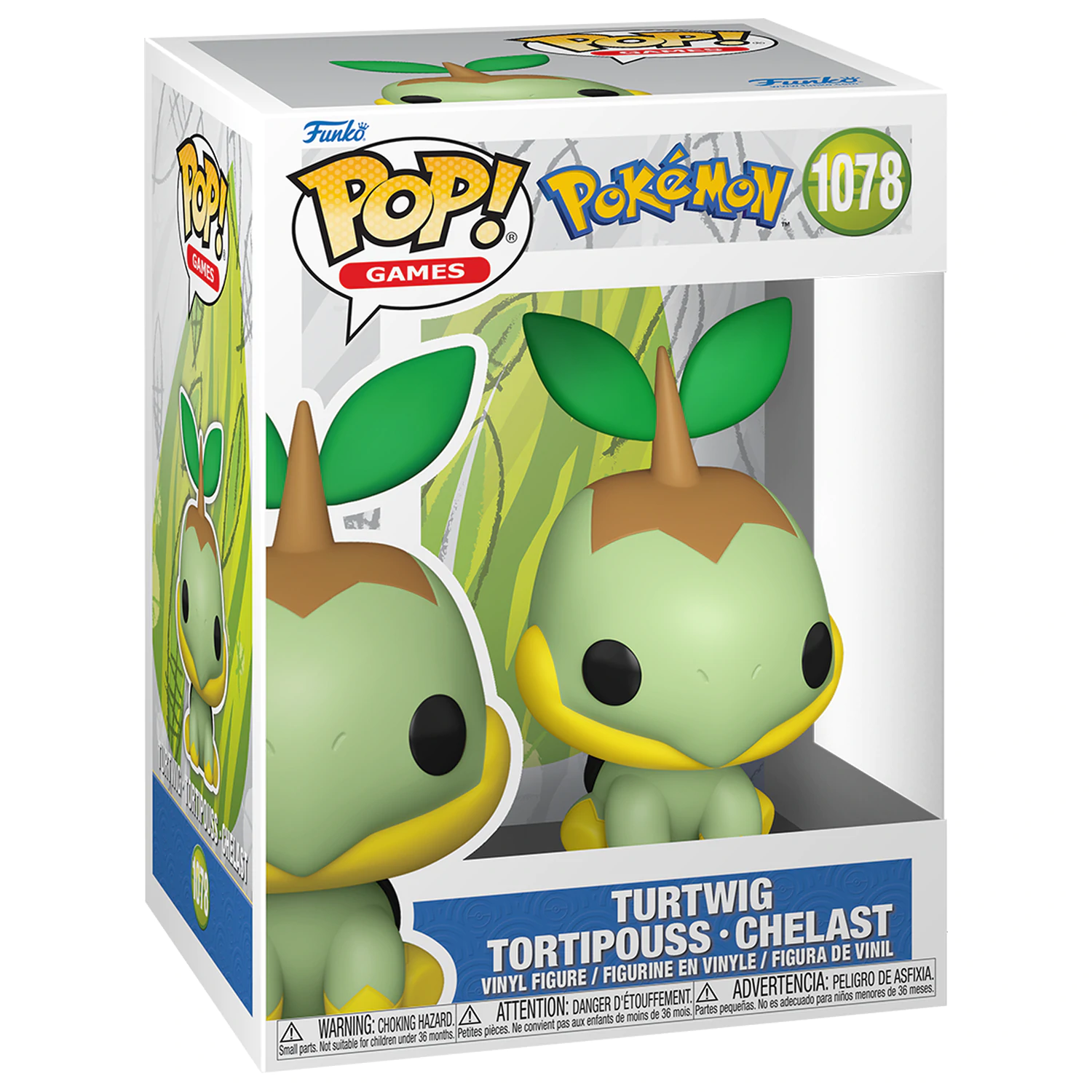 Pokemon Funko POP! Games Figurina Vinyl Turtwig 9 cm poza produsului
