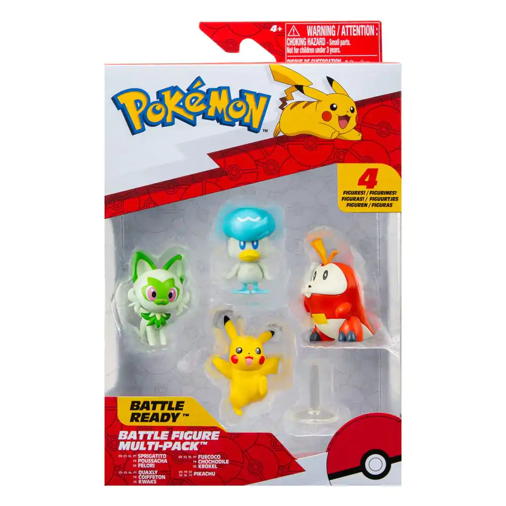 Set Figurine de Bătălie Pokémon Gen IX Pachet de Figurine 4 buc poza produsului