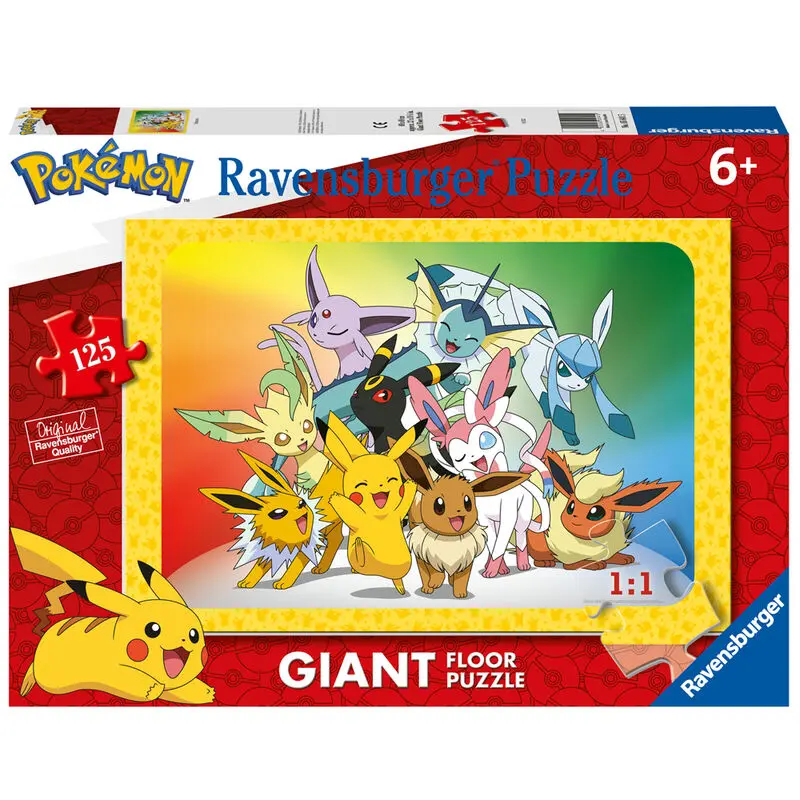 Pokemon Giant puzzle 125 piese poza produsului