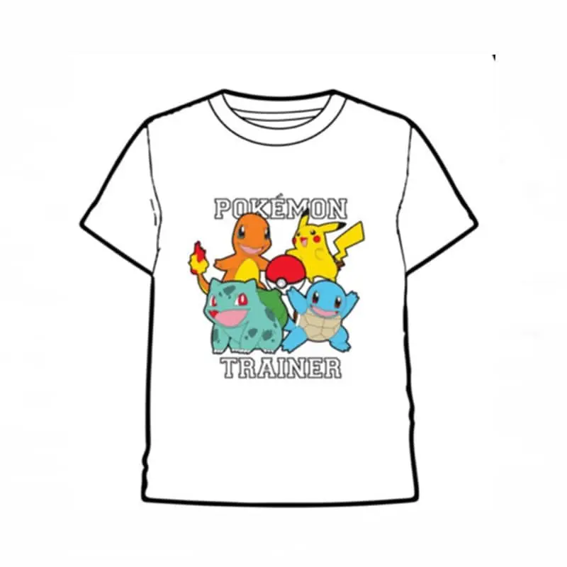 Tricou copii Antrenor Pokemon poza produsului