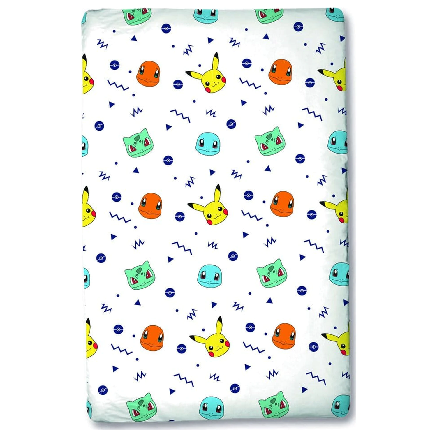 Cearșaf cu elastic Pokémon Head 90 x 200 poza produsului