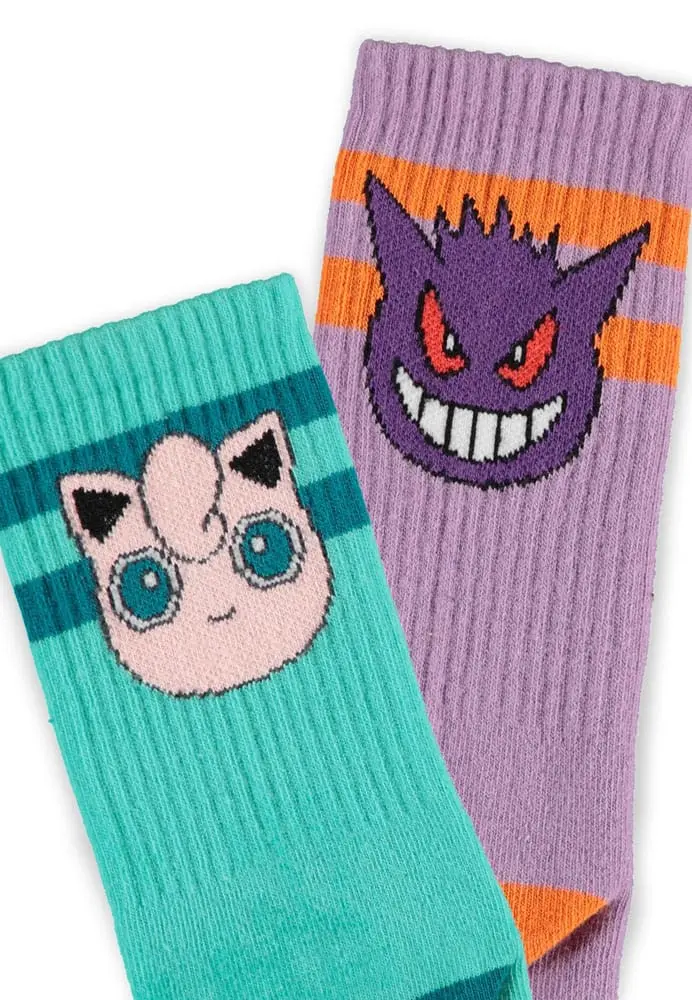 Șosete Pokemon 2-Pack Heads Grey 39-42 poza produsului