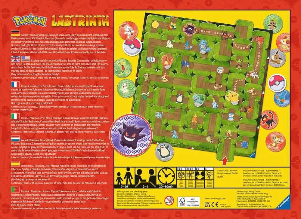 Pokémon Joc de societate Labirint poza produsului