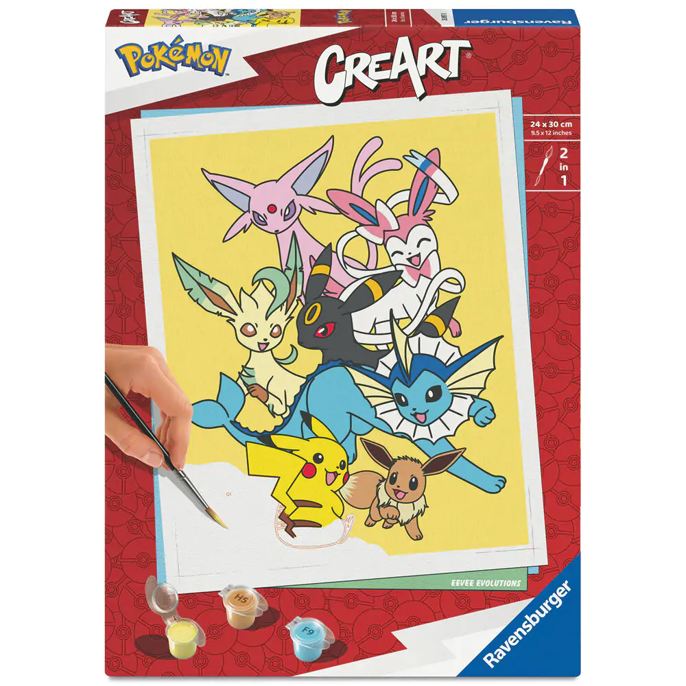 Pokemon Legendary adult CreArt Set de pictură poza produsului