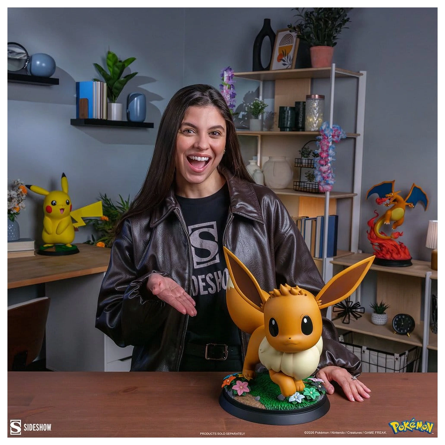 Pokémon figurina Life-Size Eevee 34 cm poza produsului