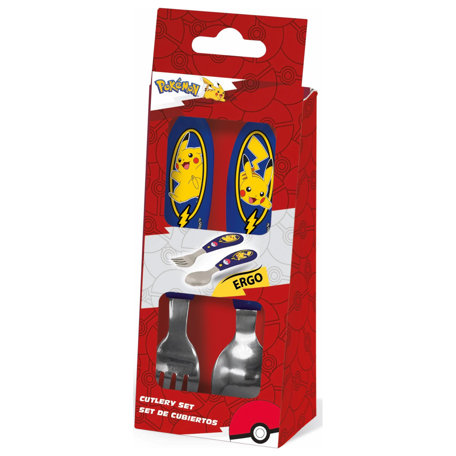 Pokemon Lightning Metal Ergonomic Set tacamuri - 2 piese poza produsului
