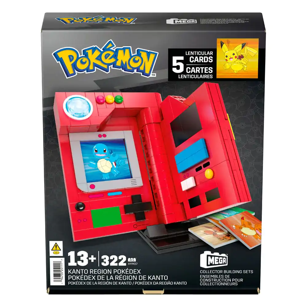 Set de construcție MEGA Pokémon Regiunea Kanto Pokédex poza produsului