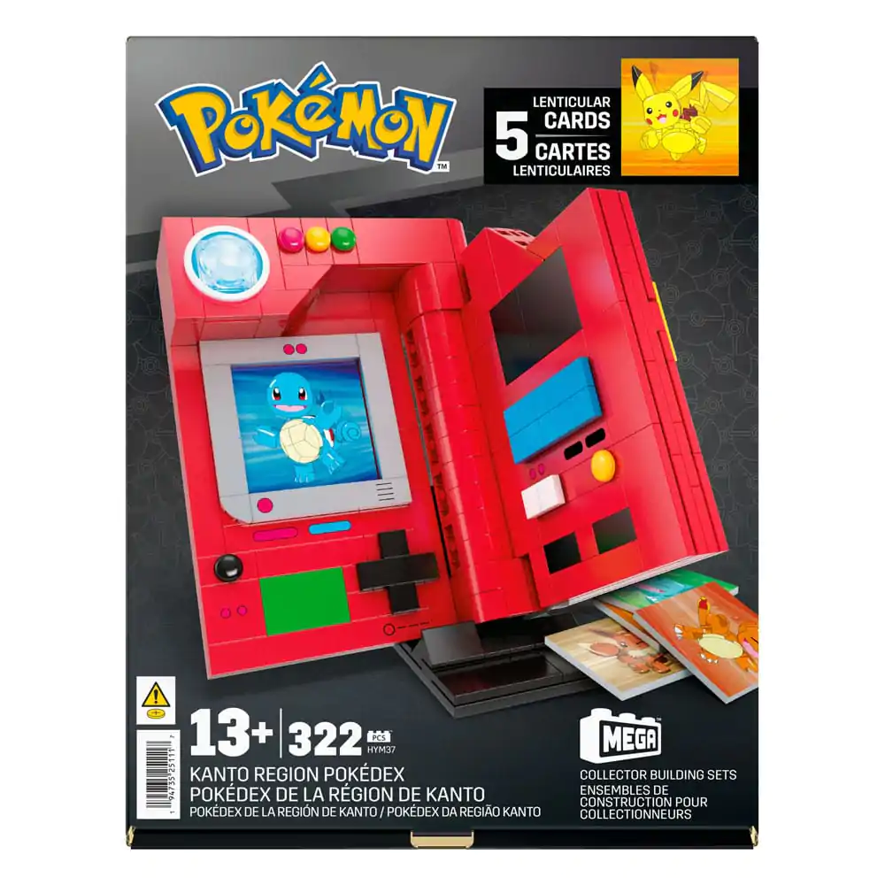 Set de construcție MEGA Pokémon Regiunea Kanto Pokédex poza produsului