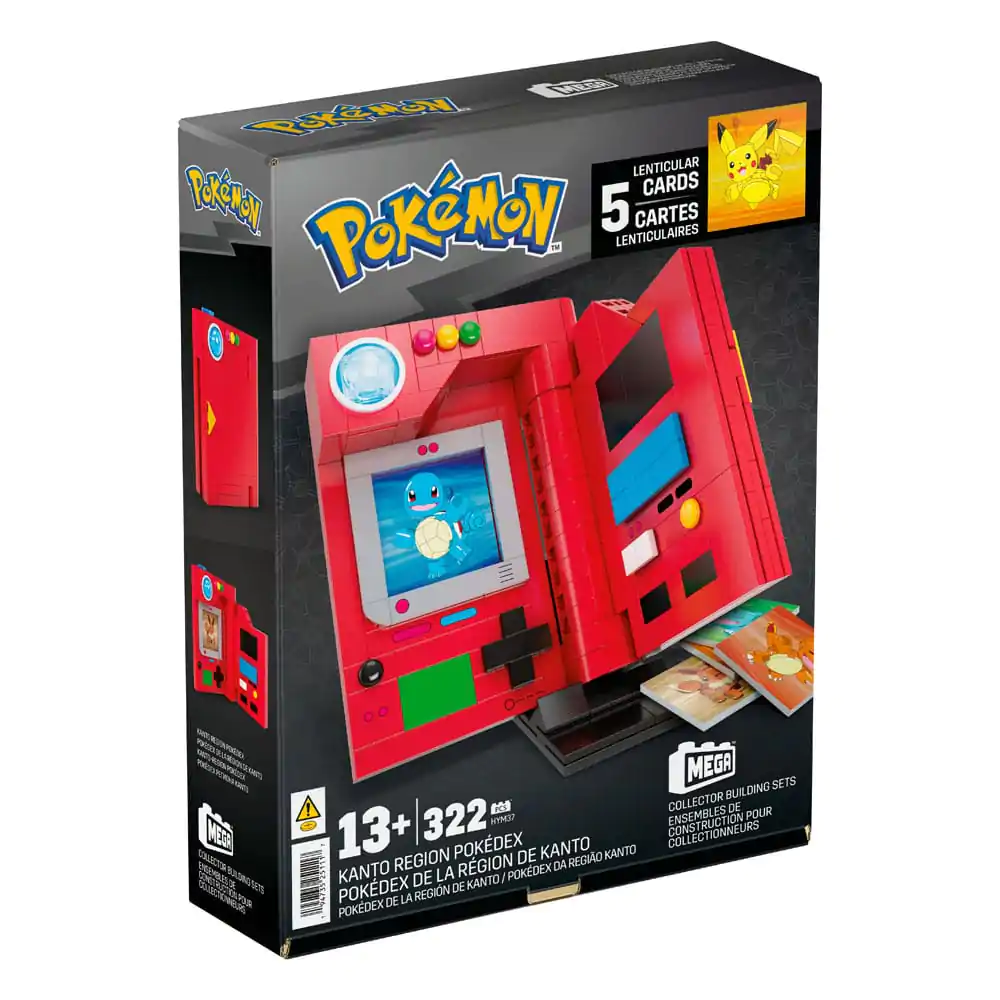 Set de construcție MEGA Pokémon Regiunea Kanto Pokédex poza produsului