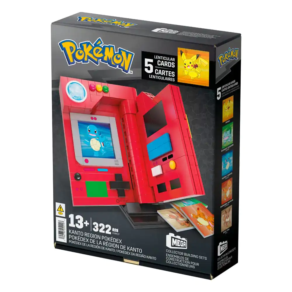 Set de construcție MEGA Pokémon Regiunea Kanto Pokédex poza produsului