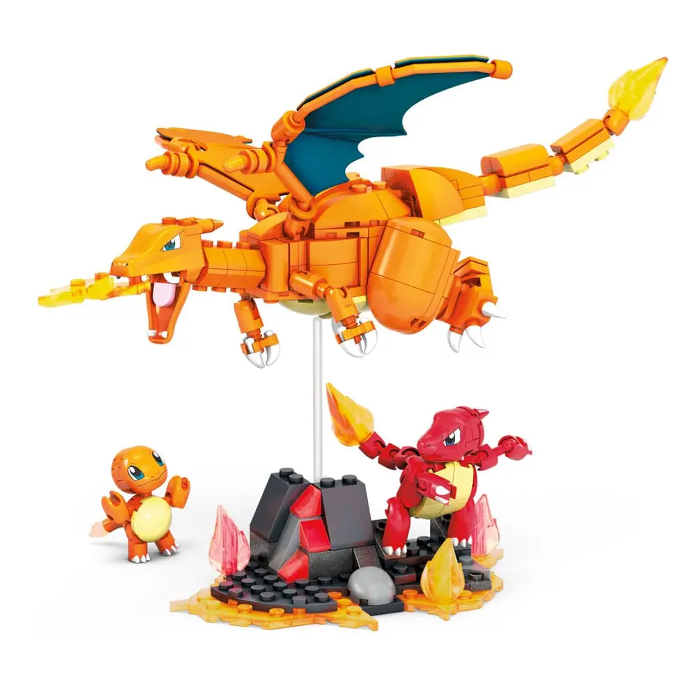 Pokémon Mega Construx Set de construcție Set Evoluție Charmander poza produsului