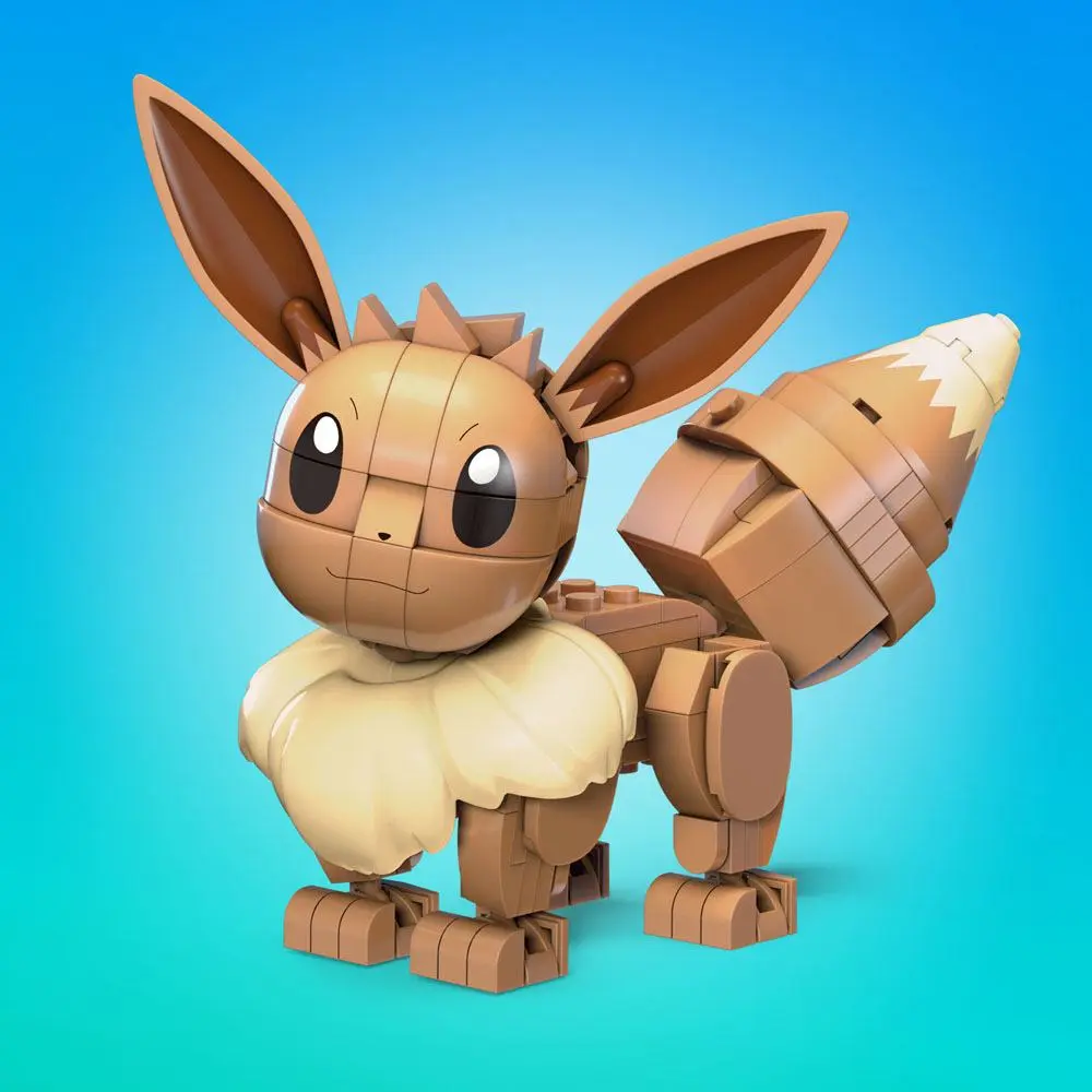 Pokémon Mega Construx Set de construcție Construiește & Arată Eevee 13 cm poza produsului