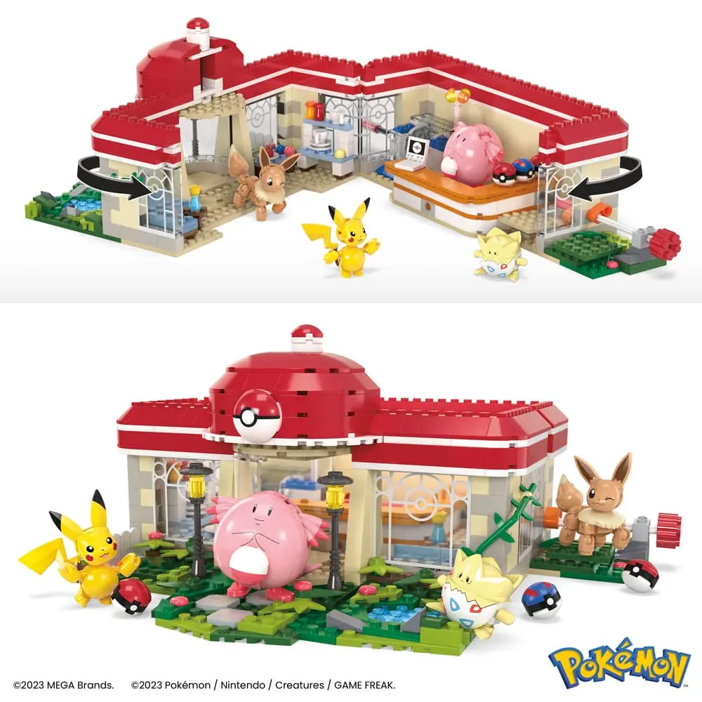 Pokémon Mega Construx Set de construcție Centru Pokémon din Pădure poza produsului