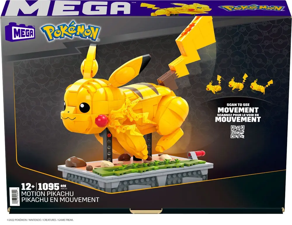 Pokémon Mega Construx Set de construcție Motion Pikachu poza produsului