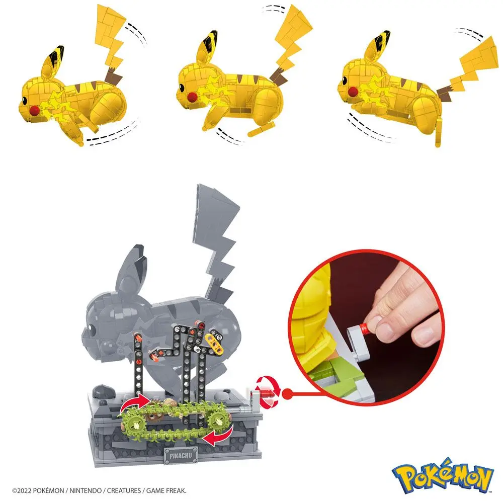 Pokémon Mega Construx Set de construcție Motion Pikachu poza produsului