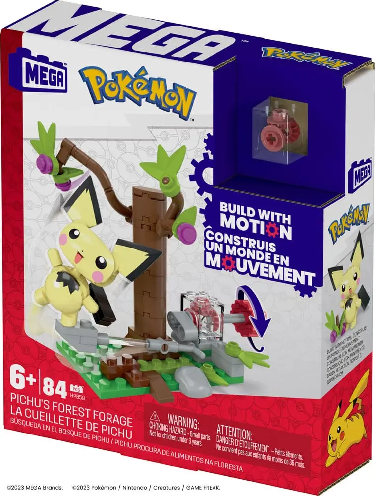 Pokémon Mega Construx Set de construcție Pădurea Pichu's Forage poza produsului