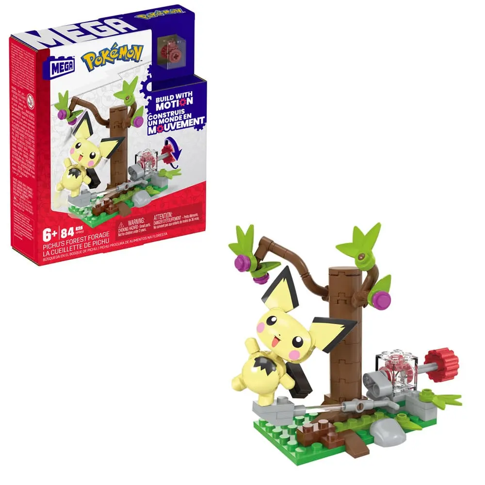 Pokémon Mega Construx Set de construcție Pădurea Pichu's Forage poza produsului