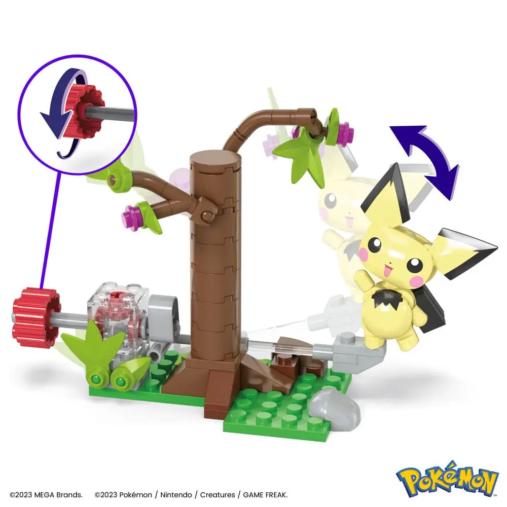 Pokémon Mega Construx Set de construcție Pădurea Pichu's Forage poza produsului