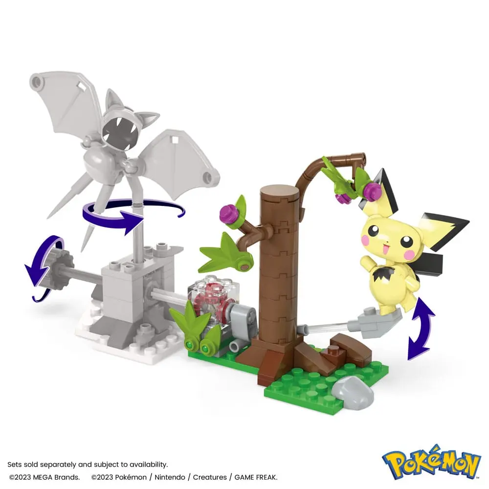 Pokémon Mega Construx Set de construcție Pădurea Pichu's Forage poza produsului