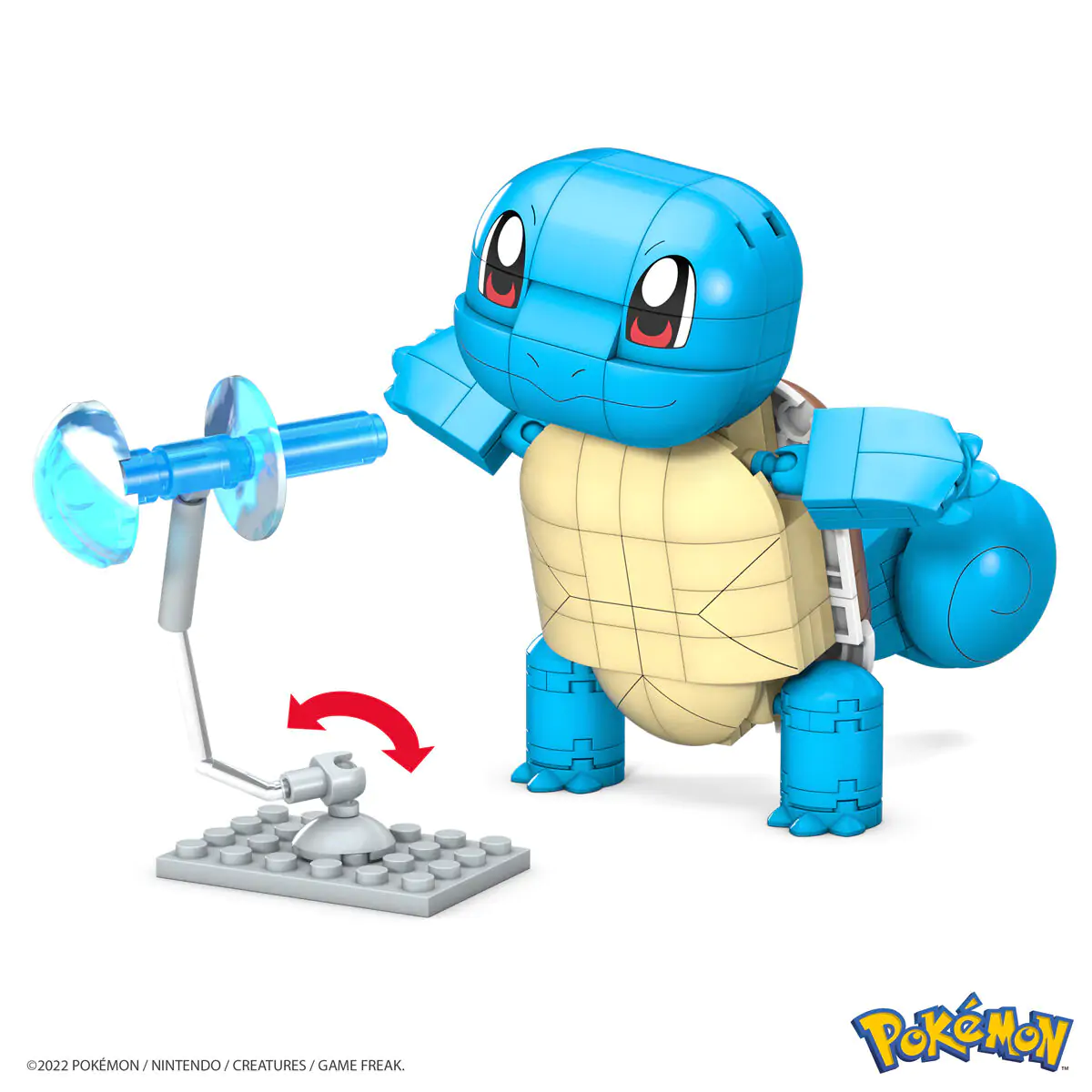 Pokémon Mega Construx Wonder Builders Set de construcție Squirtle 10 cm poza produsului