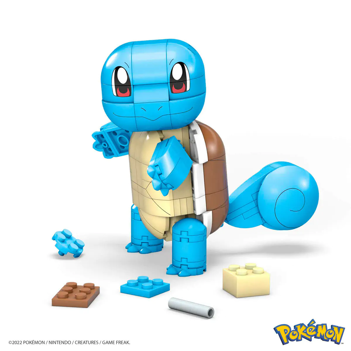 Pokémon Mega Construx Wonder Builders Set de construcție Squirtle 10 cm poza produsului