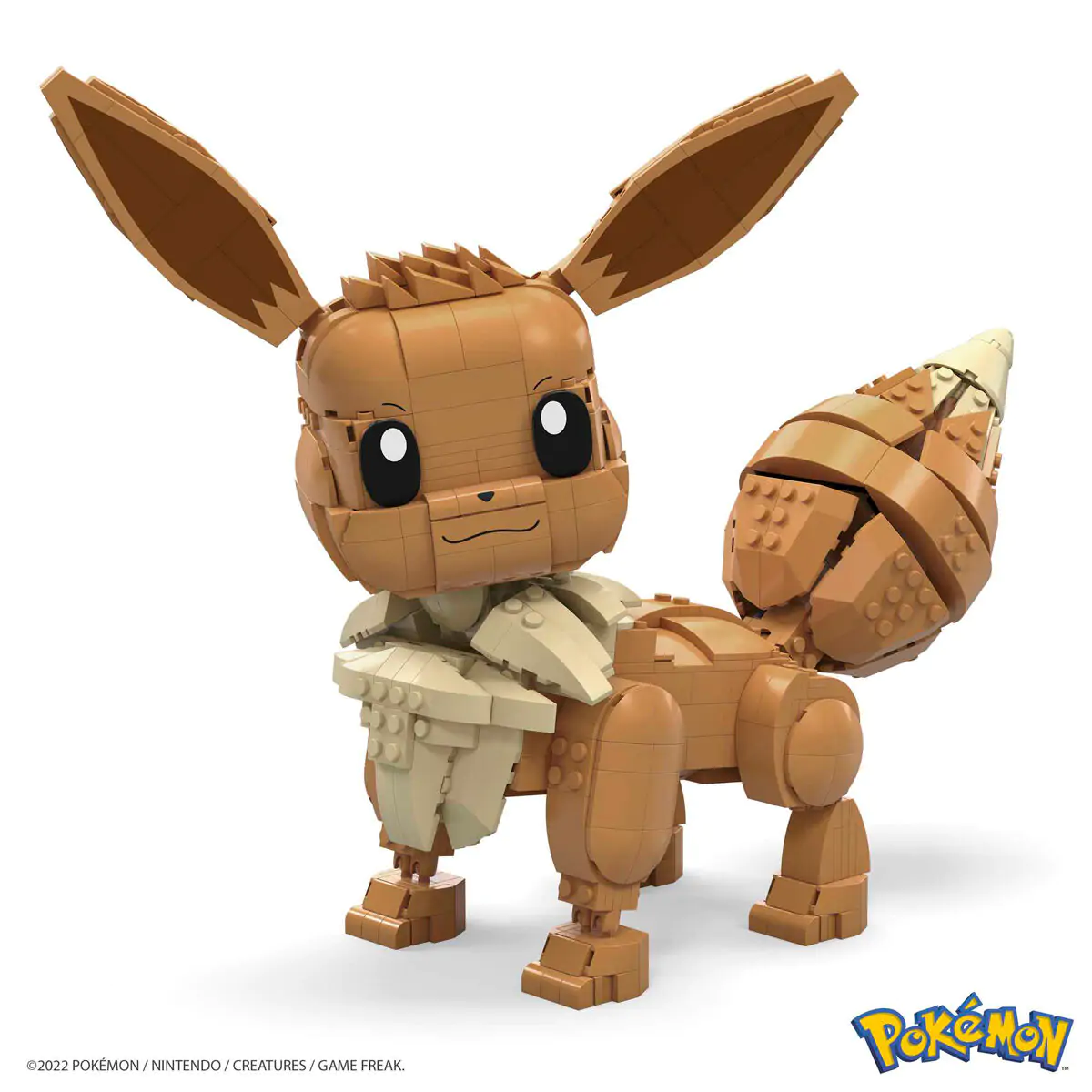 Pokémon Mega Construx Wonder Builders Set de construcție Jumbo Eevee 29 cm poza produsului