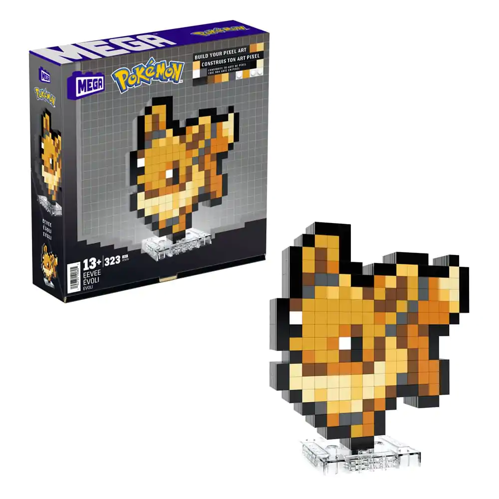 Pokémon MEGA Set de construcție Eevee Pixel Art poza produsului