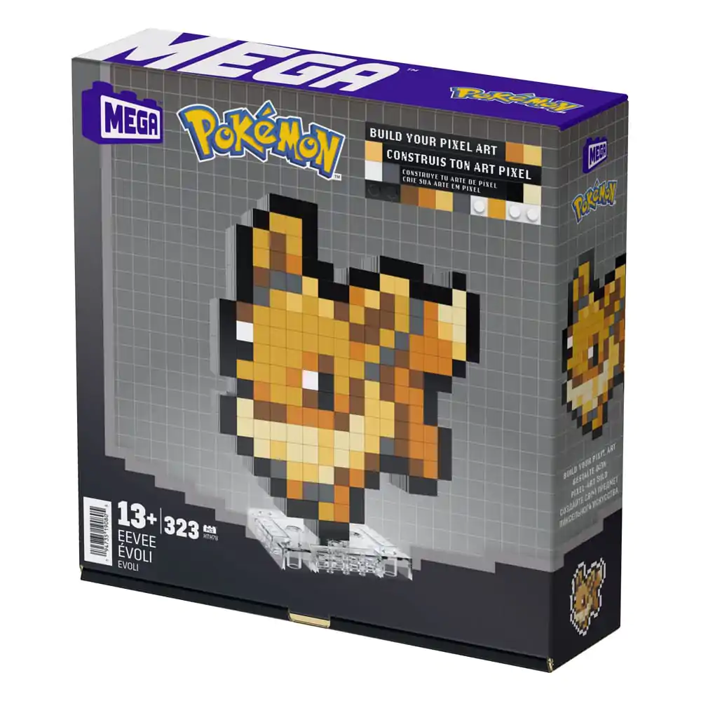 Pokémon MEGA Set de construcție Eevee Pixel Art poza produsului