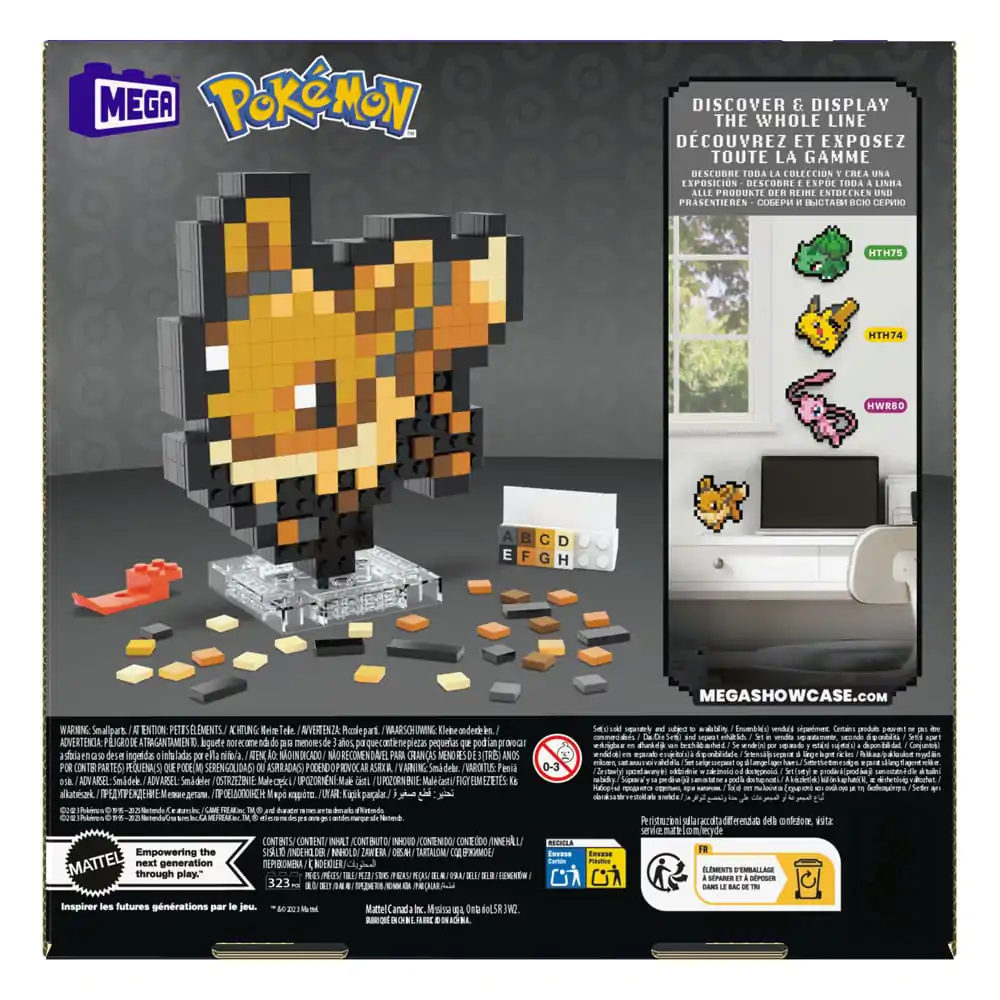 Pokémon MEGA Set de construcție Eevee Pixel Art poza produsului